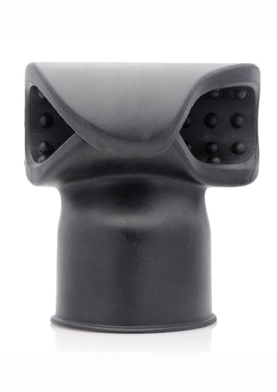 Master Series Thunder Wrap Masturbator Wand Attachment - Black