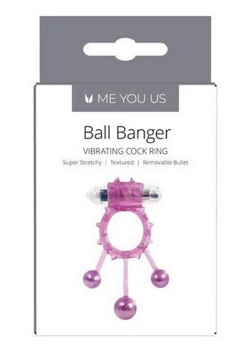 ME YOU US Ball Banger Vibrating Cock Ring