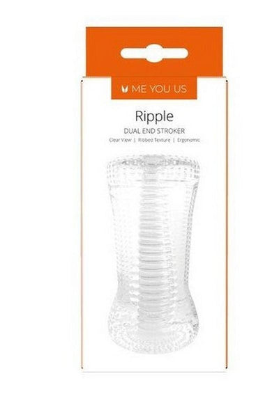 ME YOU US Ripple Dual End Stroker Masturbator