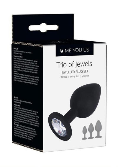 ME YOU US Trio Of Jewels - Black