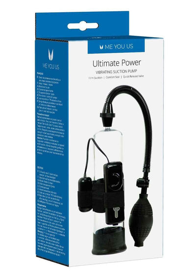 ME YOU US Ultimate Power Penis Pump - Black