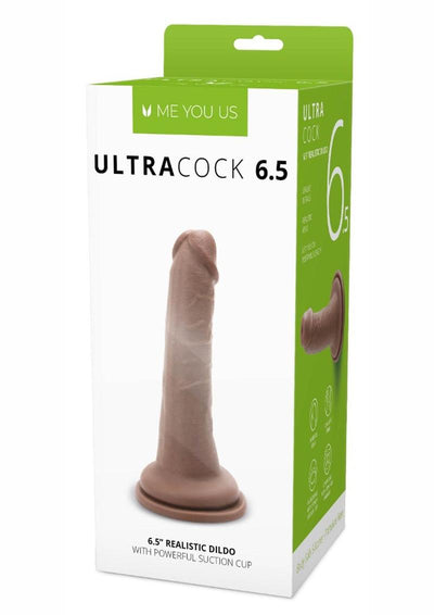 ME YOU US Ultra Cock Realistic Dildo - Caramel - 6.5in