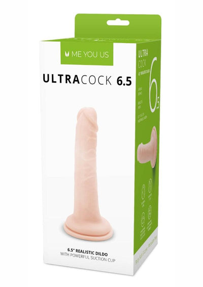 ME YOU US Ultra Cock Realistic Dildo - Vanilla - 6.5in