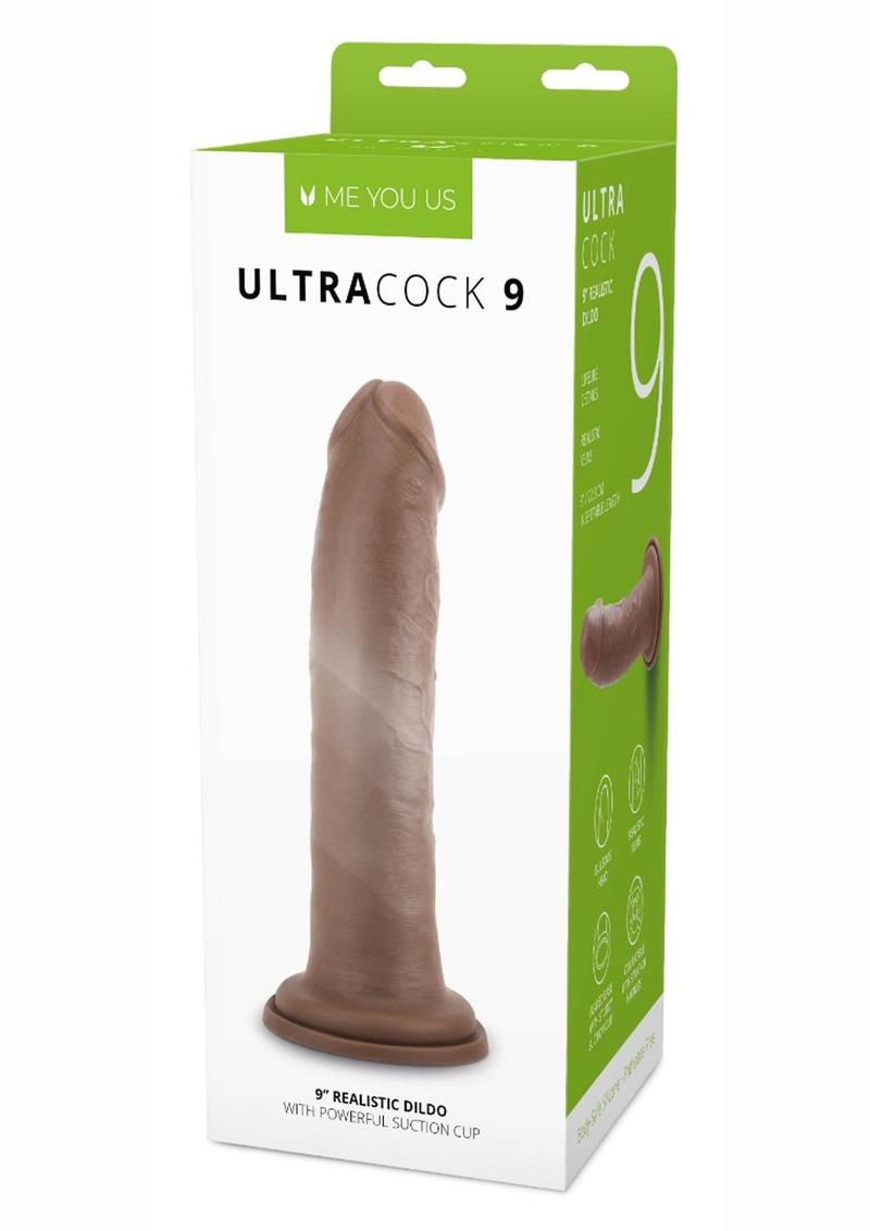 ME YOU US Ultra Cock Realistic Dildo - Caramel - 9in