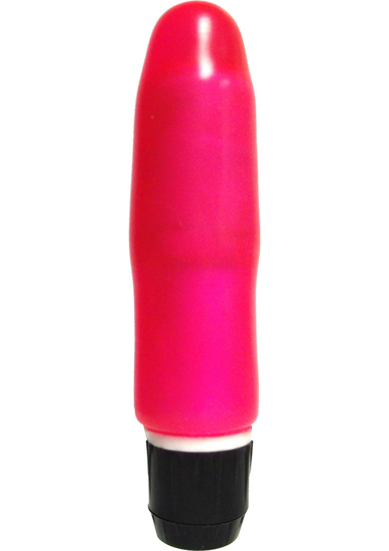 Mini Caribbean Number 3 Vibrator - Pink - 5.7in