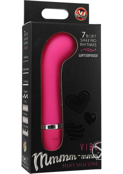 Mmmm Mmm Silicone G-Spot Vibrator - Pink