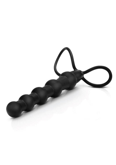 Mojo Bumpy Silicone Beaded Cock Ring with Probe