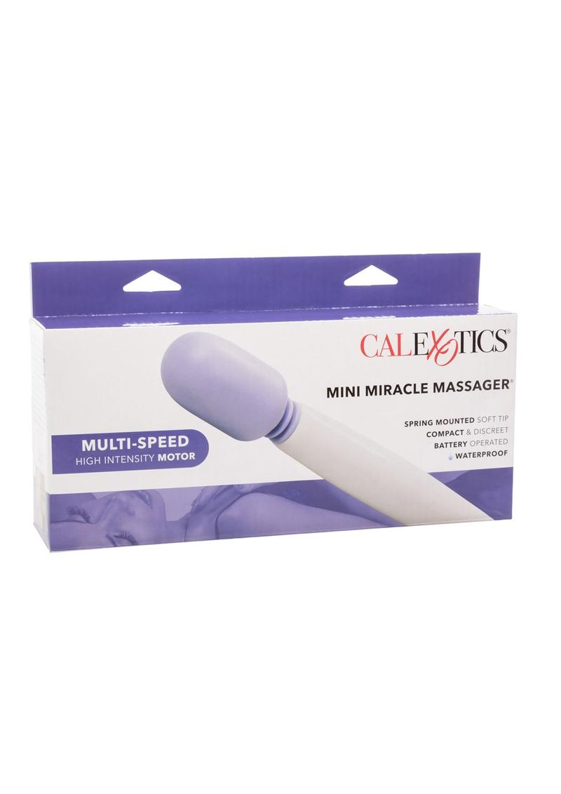 My Mini Miracle Massager Wand Waterproof - Purple/White - 7.75in