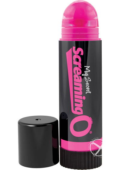 My Secret Vibrating Lip Balm Mini Vibrator - Black/Pink