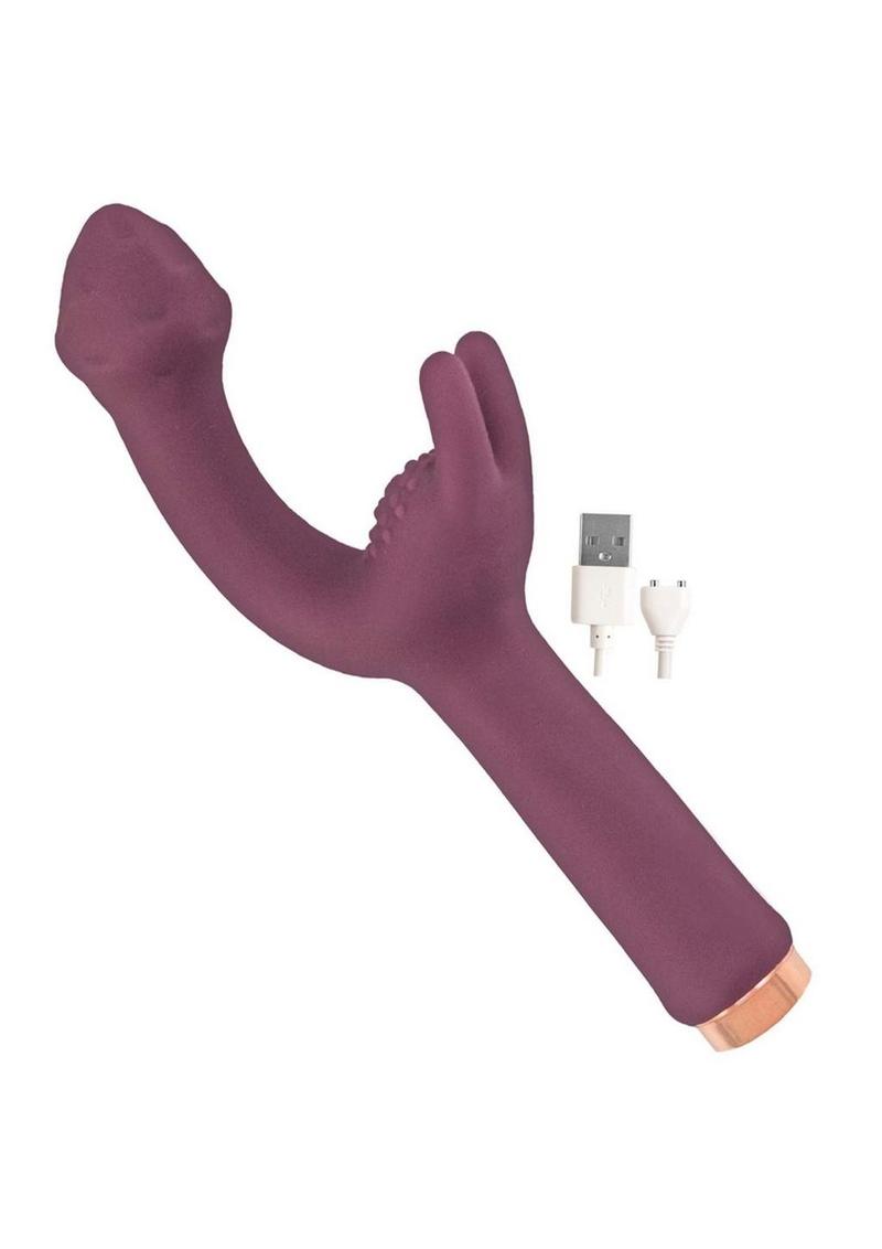 Mystique Vibrating Massagers Rechargeable Silicone G-Spot Vibrator