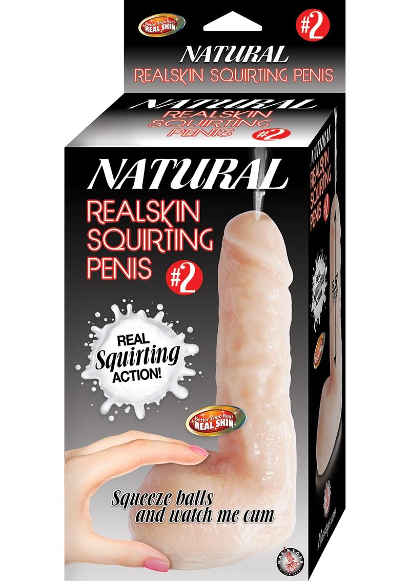 Natural Realskin Squirting Penis 