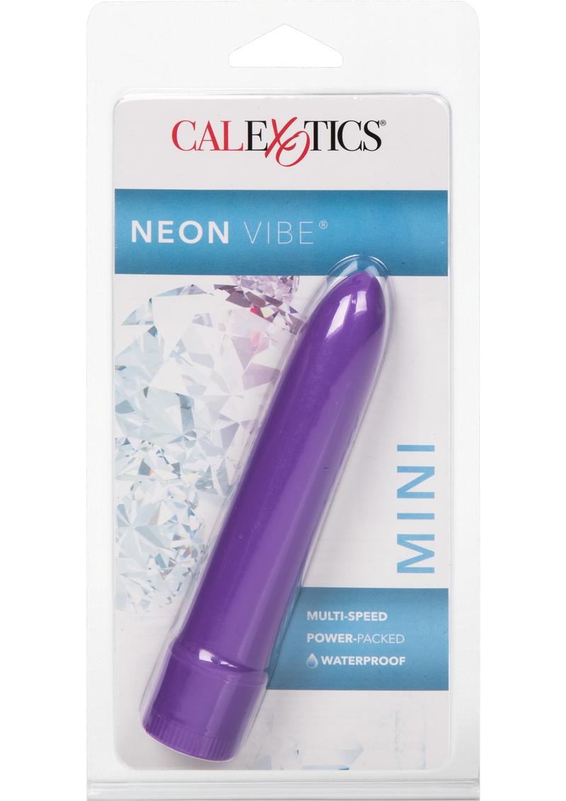 Neon Vibe Mini Vibrator - Purple