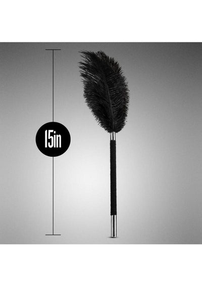 Noir Soft Feather Tickler