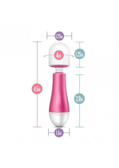 Noje Jules - Rose Rechargeable Silicone Wand Massager