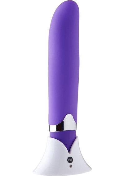 Nu Sensuelle Curve Rechargeable Silicone Vibrator - Purple