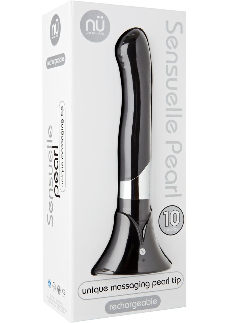 Nu Sensuelle Pearl Rechargeable Vibrator - Black