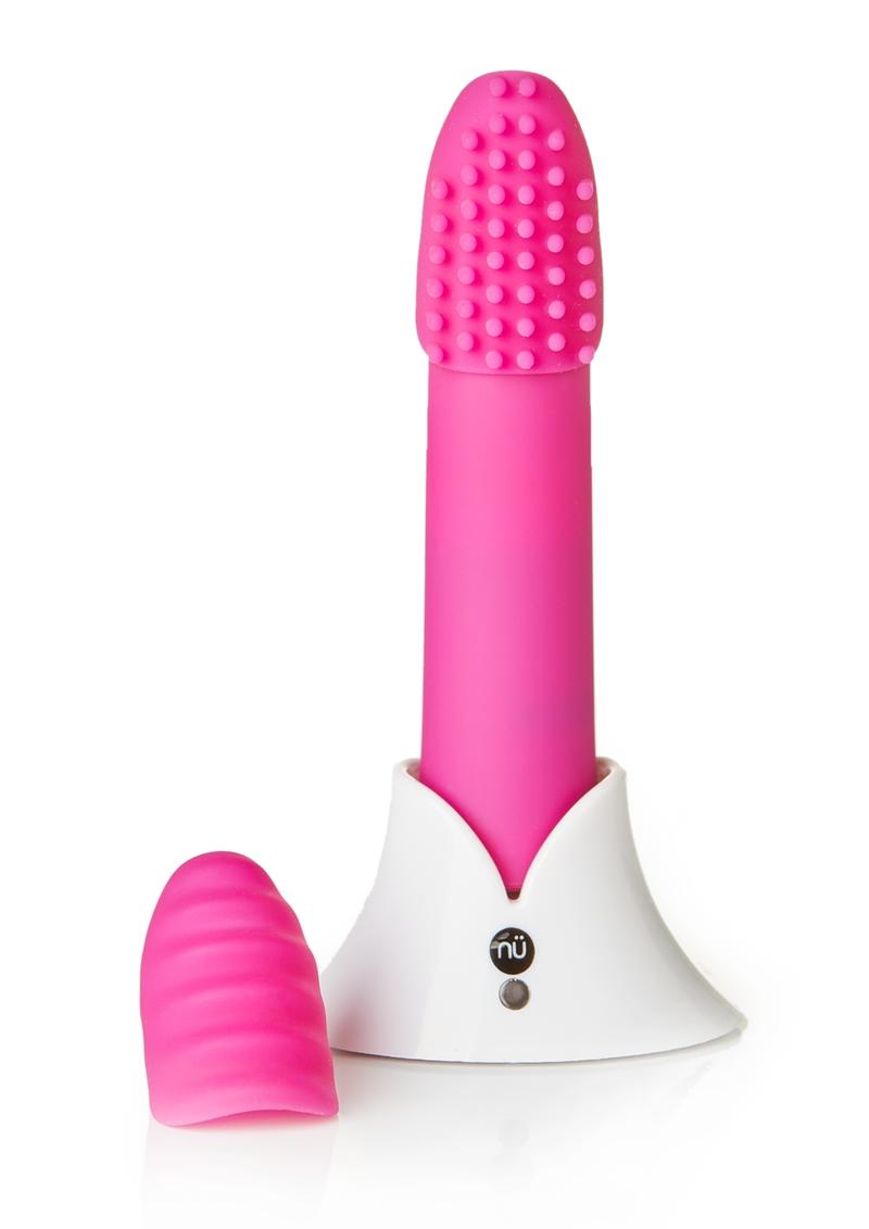 Nu Sensuelle Point Plus Rechargeable Silicone Bullet - Pink