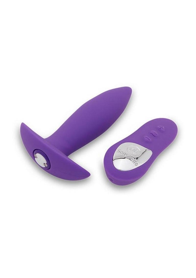 Nu Sensuelle Remote Control Mini-Plug Rechargeable Silicone Vibrating Plug