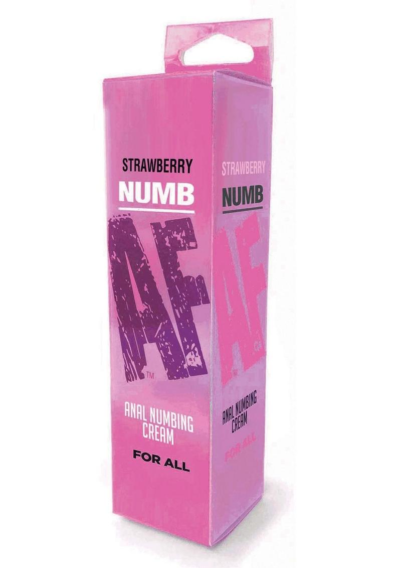 Numb AF Anal Numbing Flavored Cream - Strawberry