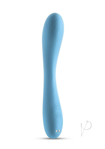 Obsessions Rhett Rechargeable Silicone Vibrator - Blue