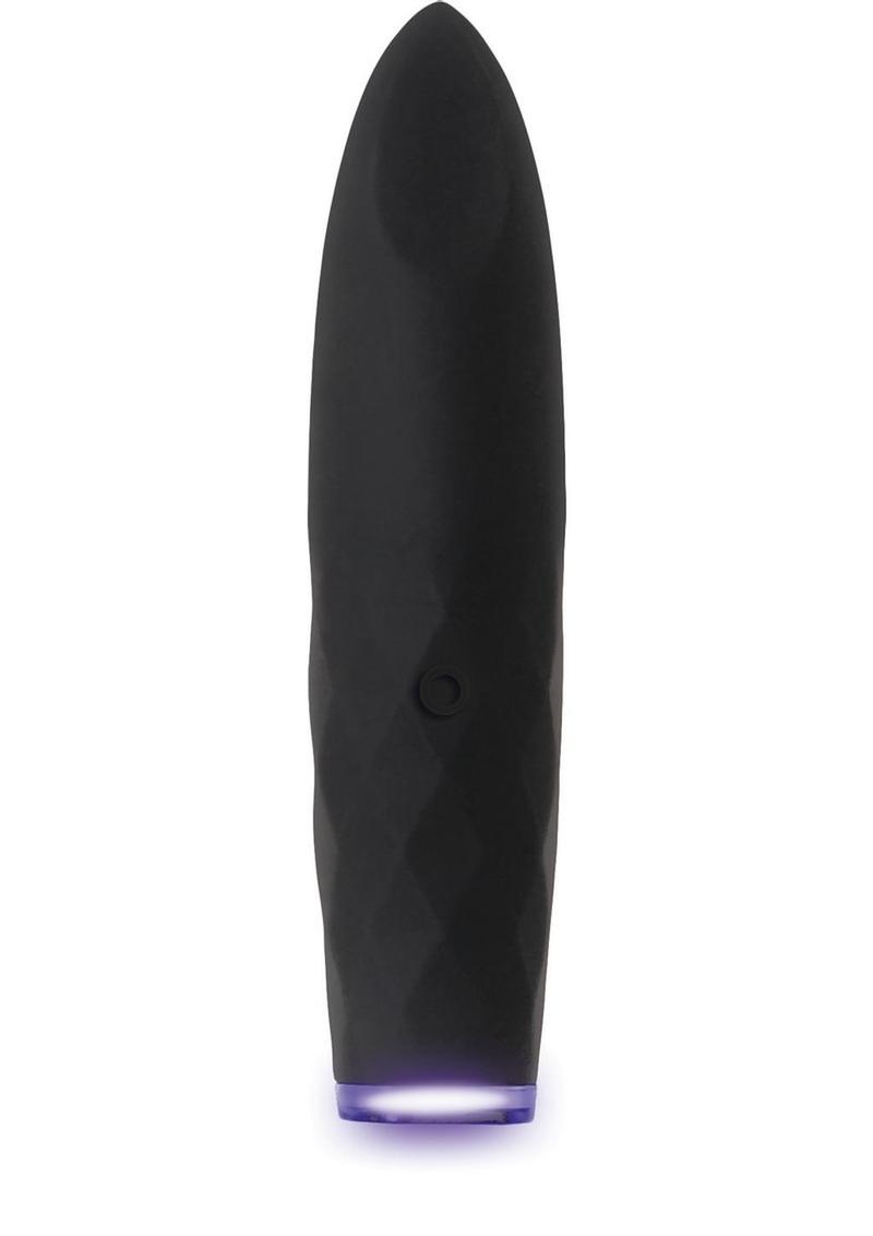 On The Spot Rechargeable Silicone Light Up Bullet Vibrator