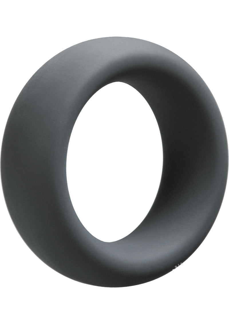 Optimale Silicone Cock Ring - Grey/Slate - 35mm