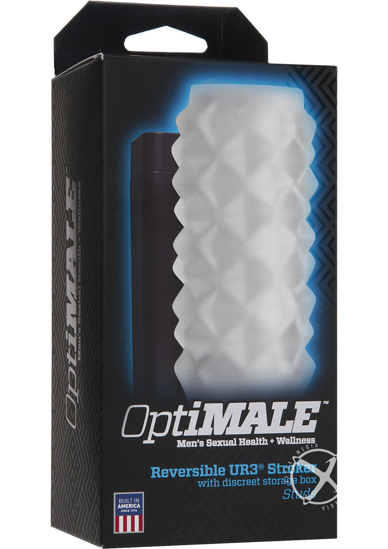 Optimale Studs Reversible Ultraskyn Masturbator - Frost/White