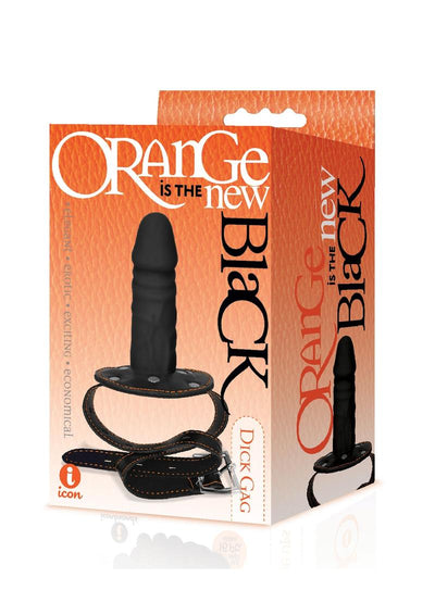 Orange Is The New Black Dick Gag - Black/Orange