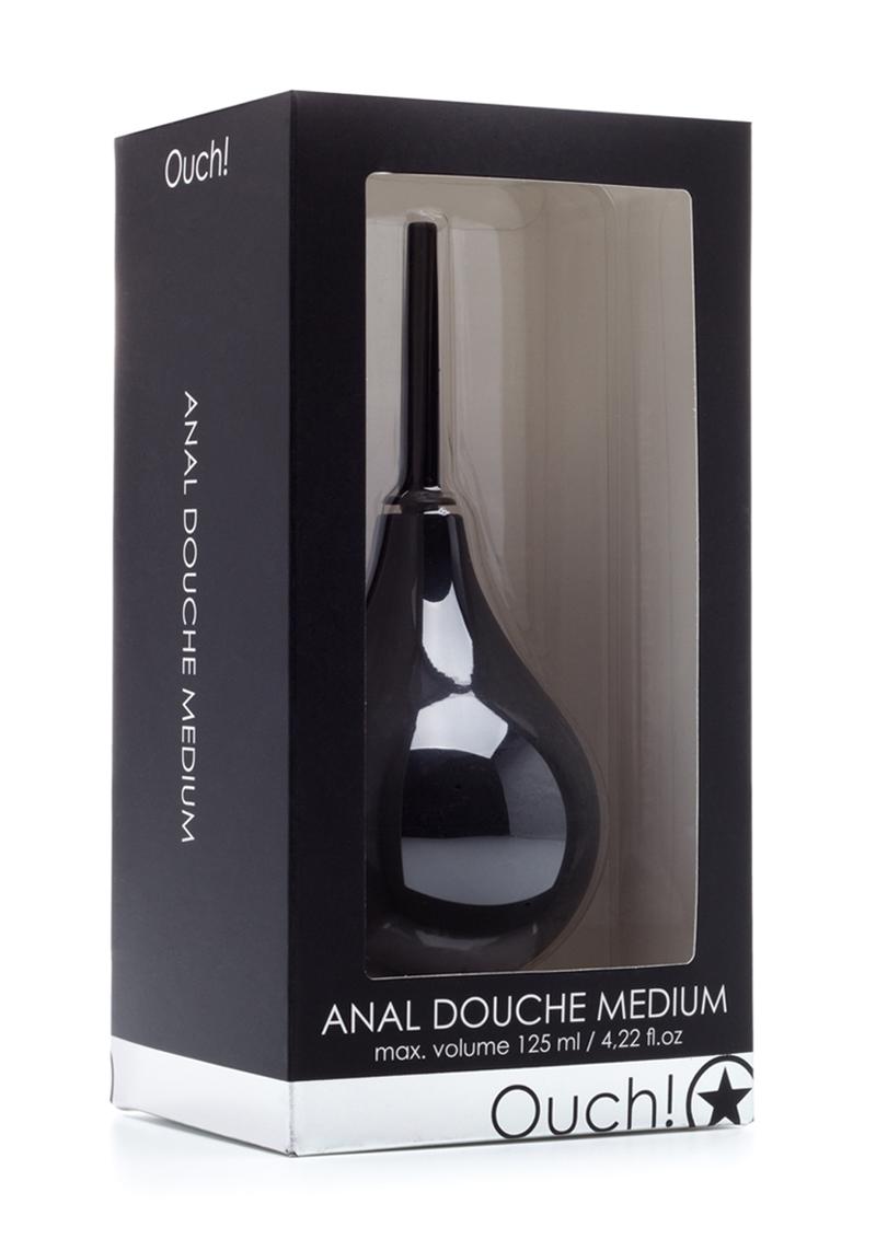 Ouch! Anal Douche - Black - Medium