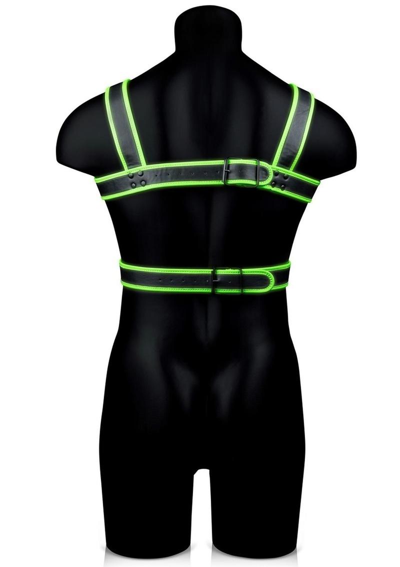 Ouch! Bonded Leather Body Harness