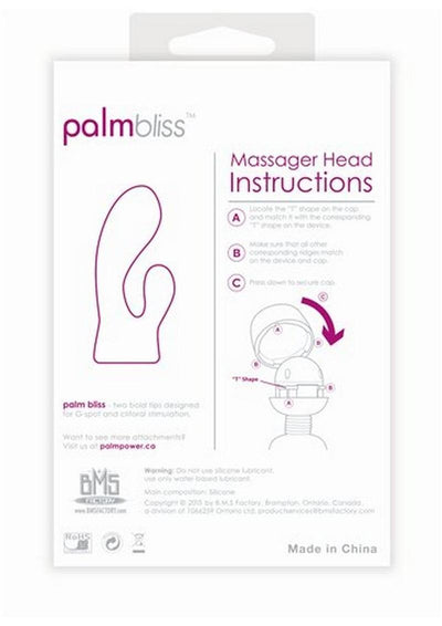 Palmbliss Silicone Massager Head Attachment