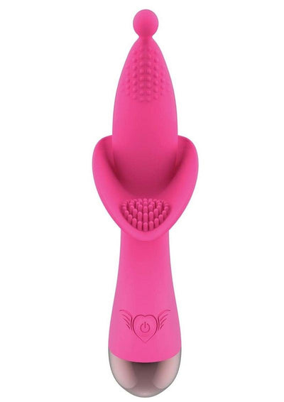 Passion Flower Bud Heat Up Rechargeable Silicone Clitoral Stimulator