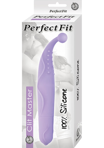 Perfection Clit Master Silicone Vibrator - Lavender/Purple