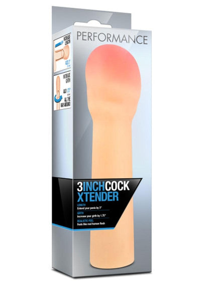 Performance Cock Xtender Penis Extender - Vanilla - 3in