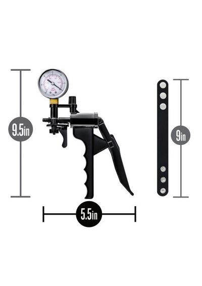 Performance Gauge Pump Pistol with Silicone Tubing and Cock Strap