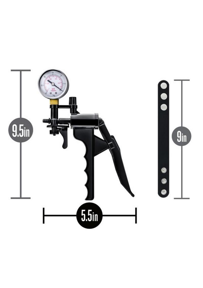 Performance Gauge Pump Pistol with Silicone Tubing and Cock Strap