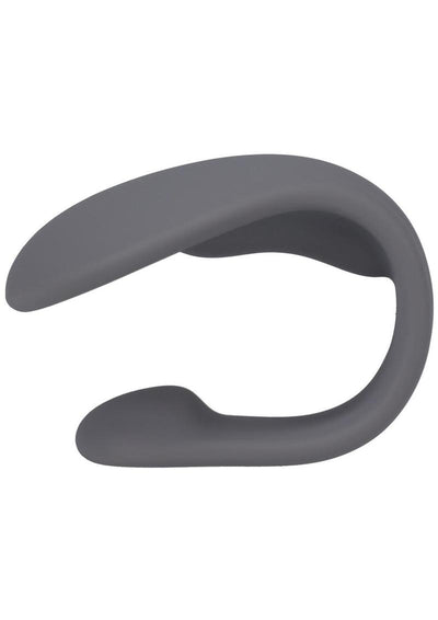 Petl Rechargeable Silicone Couples Massager - Gray/Grey