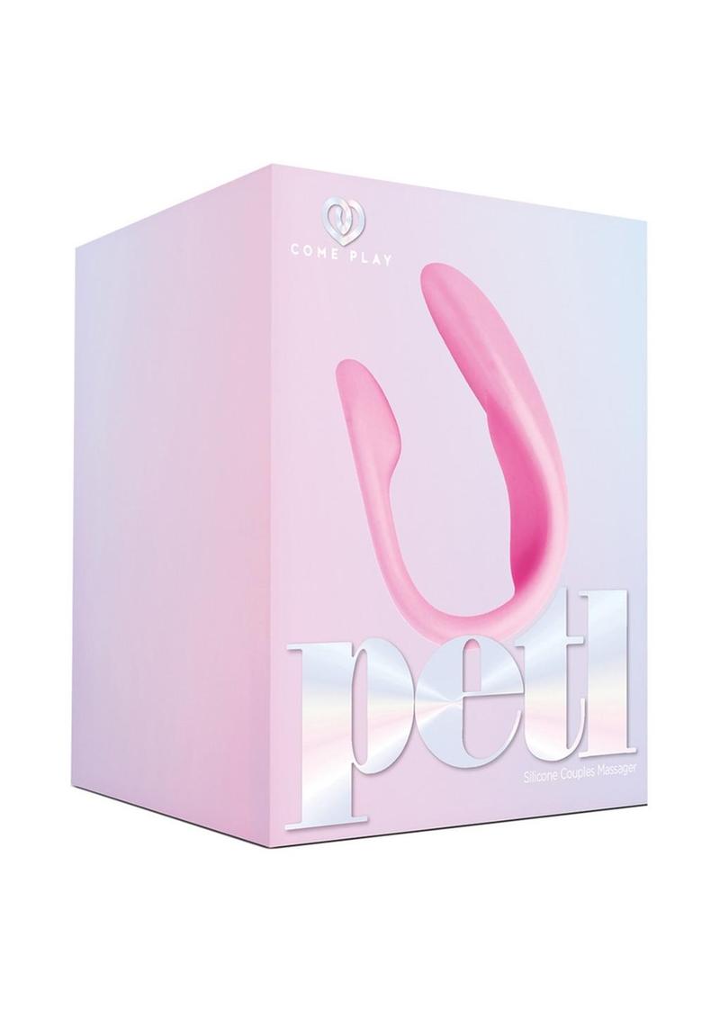 Petl Rechargeable Silicone Couples Massager - Pink