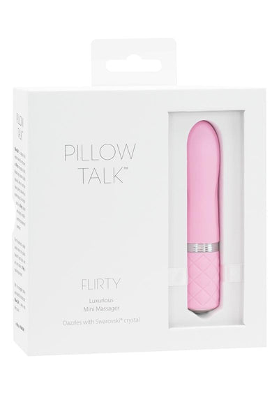 Pillow Talk Flirty Rechargeable Silicone Bullet - Pink