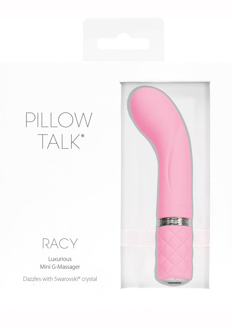 Pillow Talk Racy Silicone Rechargeable G-Spot Mini Vibrator - Pink