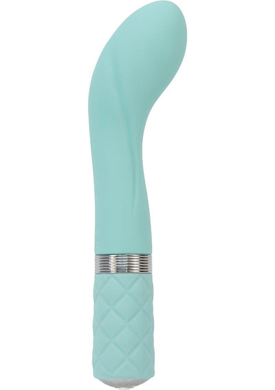 Pillow Talk Sassy Silicone Rechargeable G-Spot Vibrator - Teal