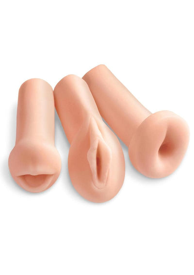 Pipedream Extreme Toyz All 3 Holes Masturbator Kit