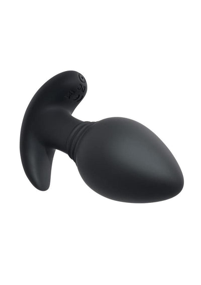 Playboy Plug and Play Rechargeable Silicone Vibrating Anal Plug with Remote Control