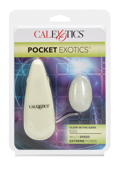 Pocket Exotics Glow In The Dark Egg- Glow - Glow In The Dark/Ivory