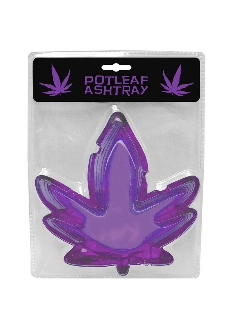 Purple Potleaf Ashtray - Purple