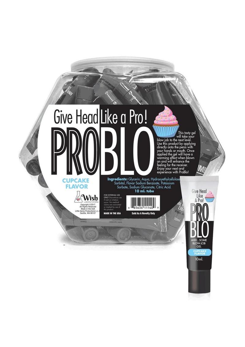 Problo Fishbowl Oral Pleasure Flavored Gel 10ml (65 Per Bowl) - Cupcake