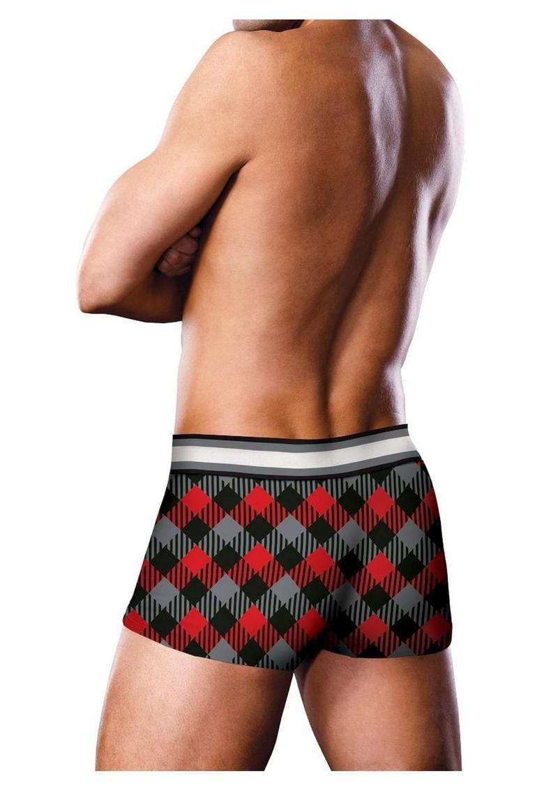 Prowler Tartan 1 Trunk Sm Blk/Red Fu23