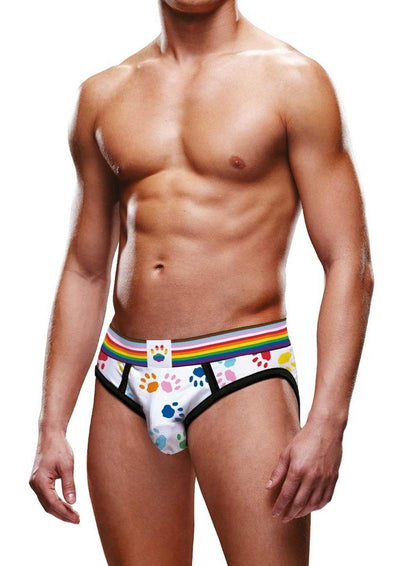 Prowler Pride Paw Brief - Multicolor/Rainbow - XLarge