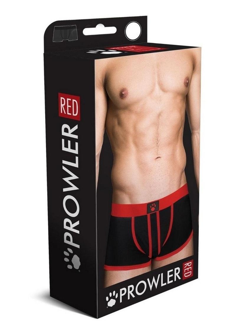 Prowler Red Ass-Less Trunk - Black/Red - XXLarge