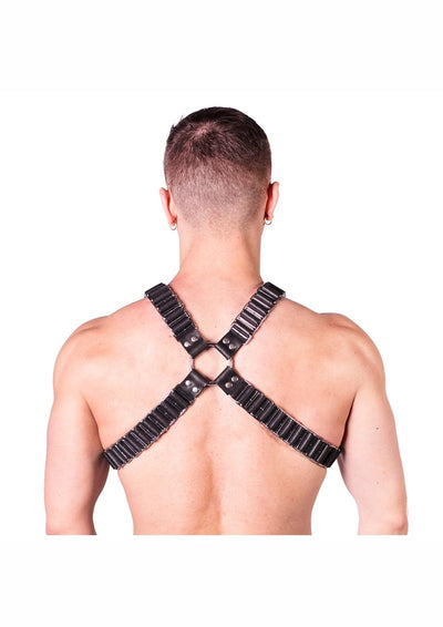 Prowler Red Ballistic Harness - Black/Multicolor/Silver - Small